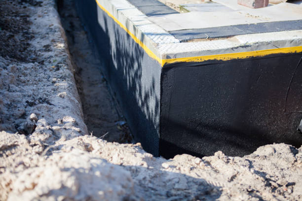 SJ Waterproofing Pros completing home waterproofing near Victoria, KS